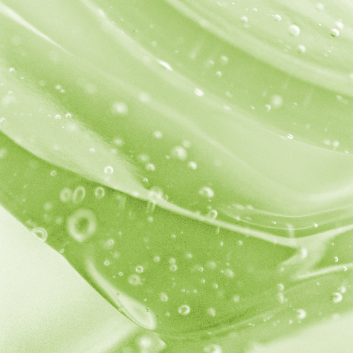 texture of vegan plant-based eye gel