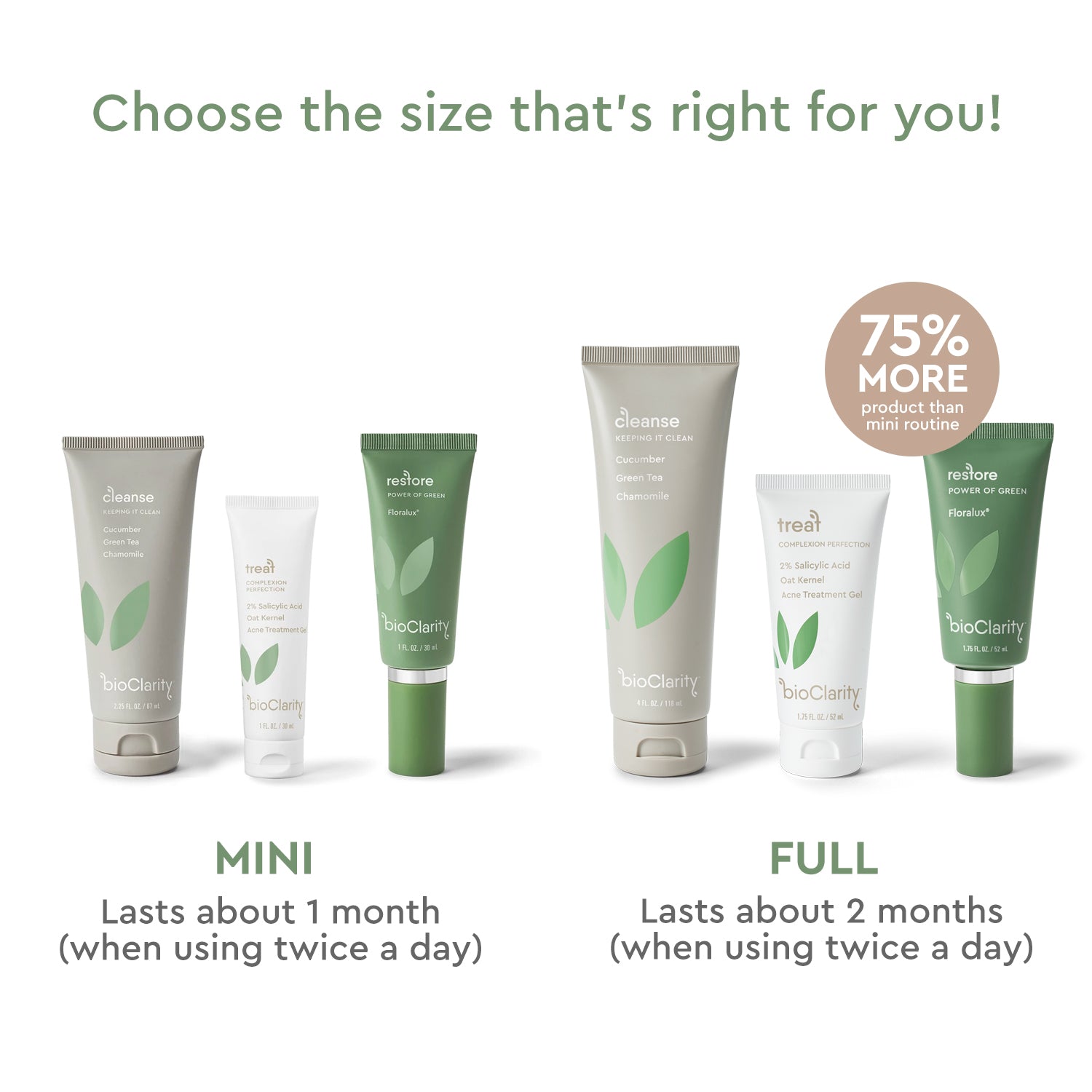 Hide - Size Comparison Images