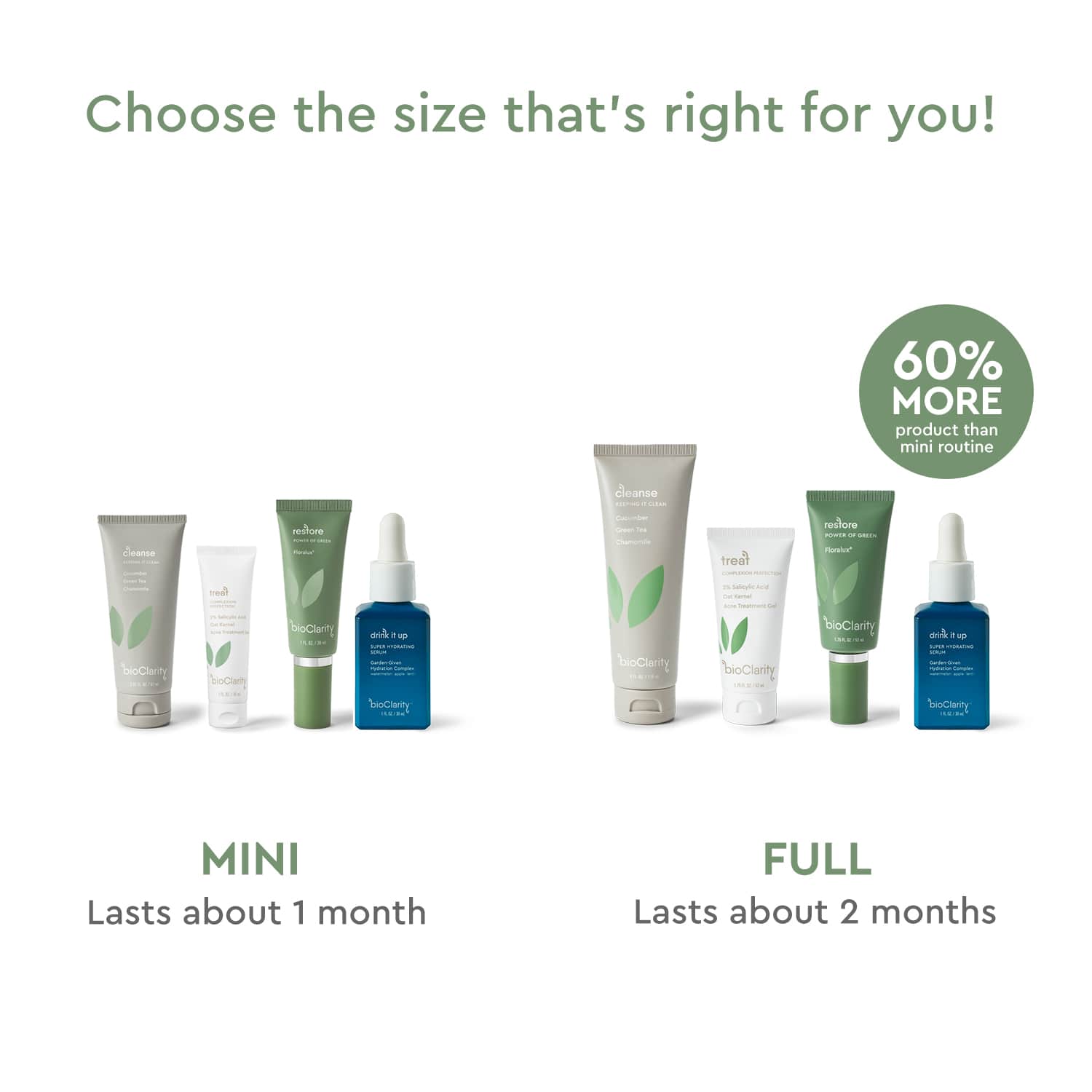 Hide - Size Comparison Images